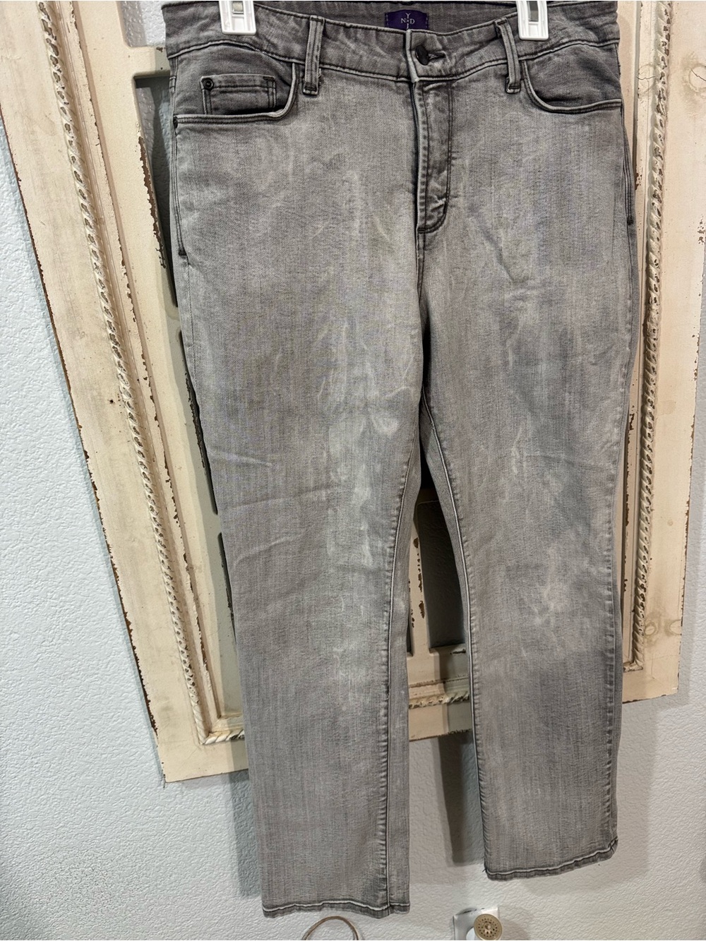 NYDJ distressed jeans
